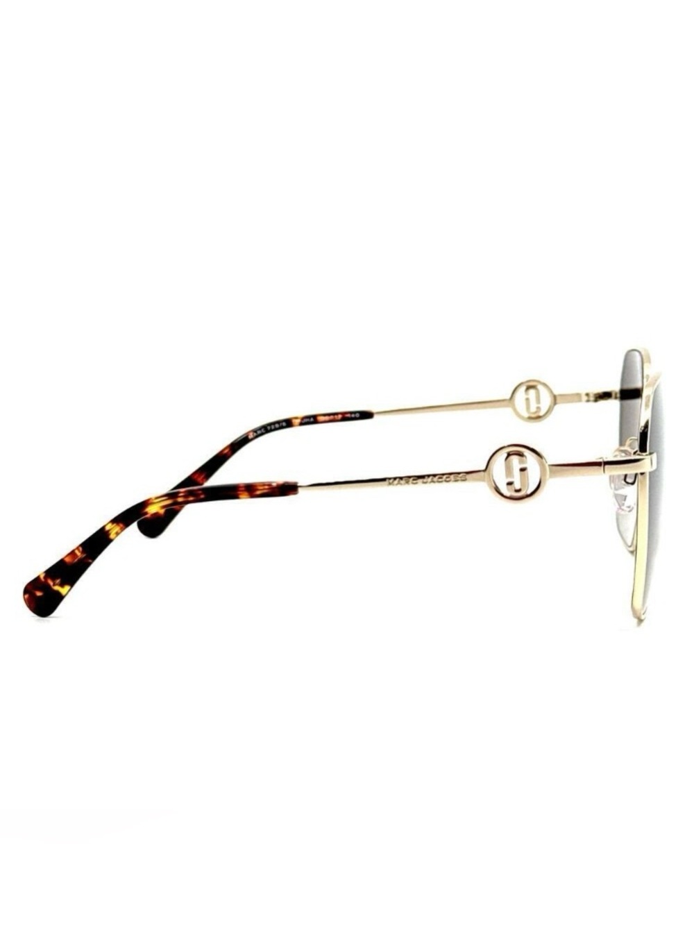 MARC JACOBS Sunglasses 729/S 06JHA Gold w/ Havana full rim square brown Gradient - Picture 7 of 15